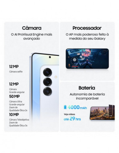 Samsung - Galaxy S25 256gb Azul Gelo...