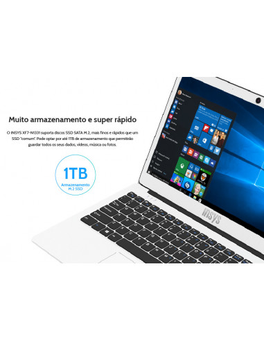 Portátil INSYS XF7-N1331 13.3p Intel...