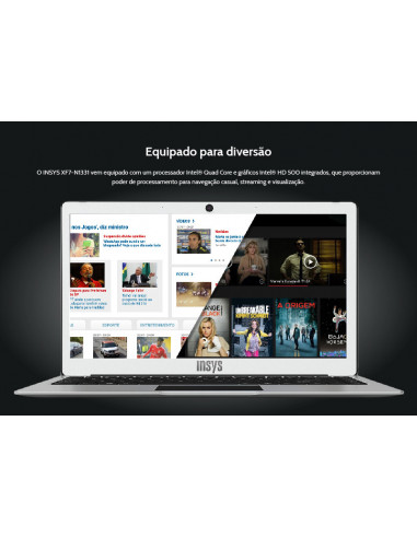 Portátil INSYS XF7-N1331 13.3p Intel...