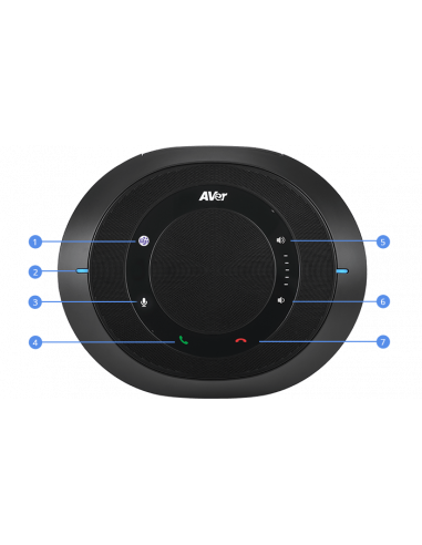 Coluna Som AVer Fone540 Speakerphone