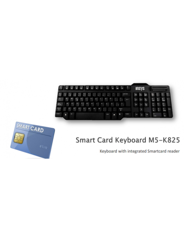 Teclado INSYS MT5-K825 Smartcard USB...