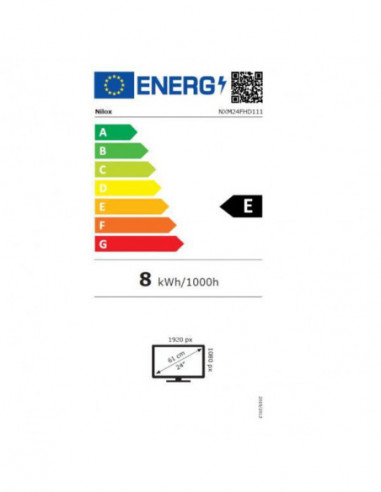 Monitor LCD NILOX HARDWARE 24", Full...