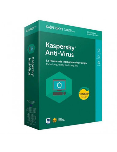 Kaspersky Antivirus 2020 3 Licencias