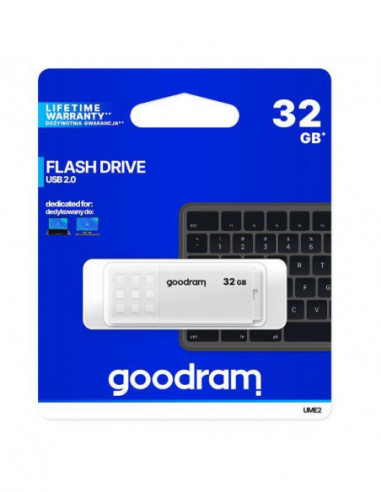 Pendrive Goodram 32gb Usb 2.0 Blanco
