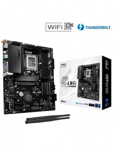 Motherboard AsRock Z890 PRO-A WiFi,...