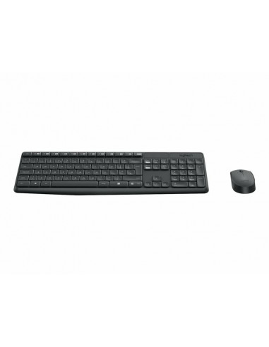 Teclado Nórdico Logitech Mk235 Ratón...