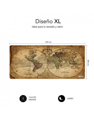 Tapete de Rato SUBBLIM Vintage World...