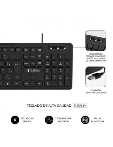 Teclado Sublim Business Slim: Teclado...