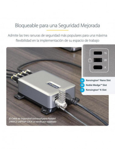 Cargador StarTech 4 Portas USB-C...