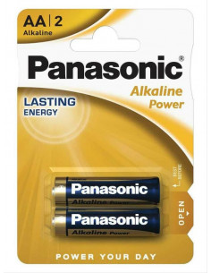 Pilhas Panasonic LR6 AA...