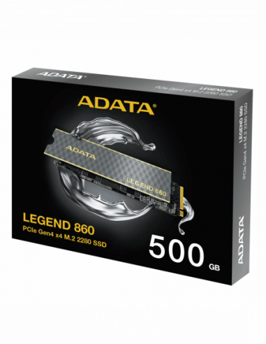 Disco SSD M.2 2280 NVMe 500GB ADATA...