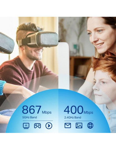 Adaptador Wi-Fi TP-Link Archer T4U...