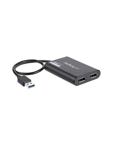 Adapter USB to Dual DisplayPort 4K 60Hz