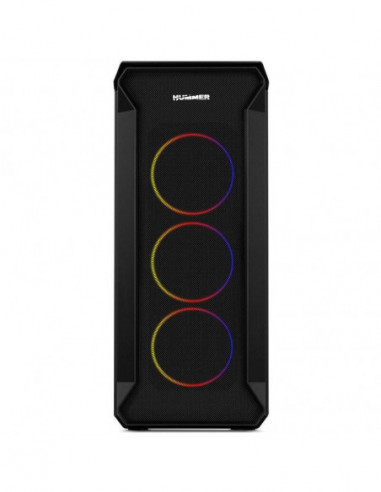 NOX HUMMER QUANTUM RGB FULL TEMPERED...