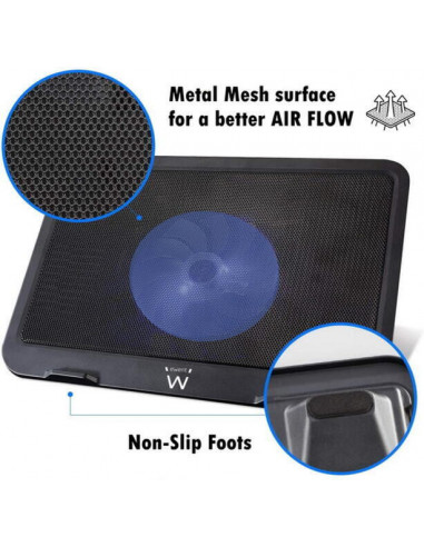 Ewent EW1250 base de refrigeração... Ewent EW1250 base de refrigeração...