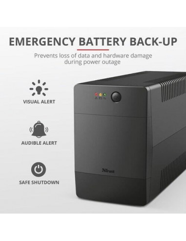 UPS Trust Paxxon 1500VA com 4 Tomadas...