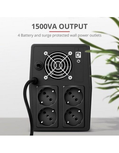 UPS Trust Paxxon 1500VA com 4 Tomadas...