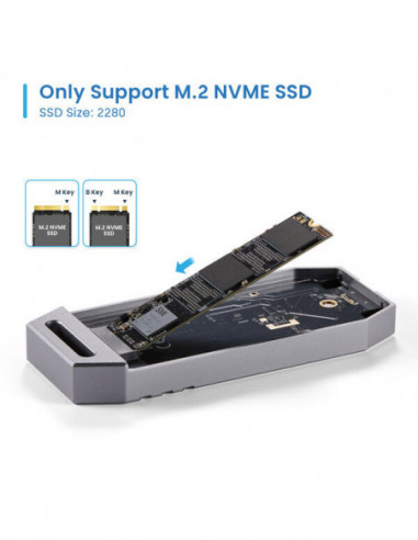 Caixa Externa EWENT EW7062 M.2 NVMe...