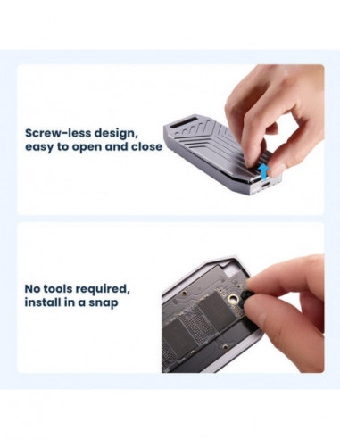 Caixa Externa EWENT EW7062 M.2 NVMe...