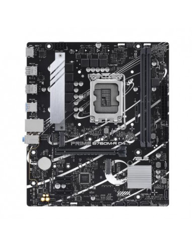 Placa-Mãe Asus PRIME B760M-R D4:...