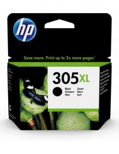 Tinteiro HP 305XL: Preto,...