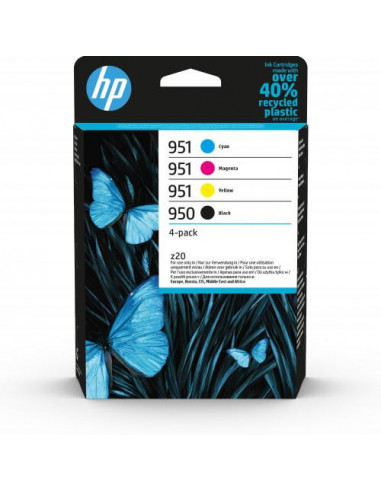 Pack de Tinta HP 950/951: Preto,...