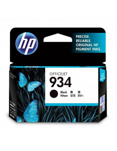 Cartucho de Tinta HP 934: Preto, C2P19AE