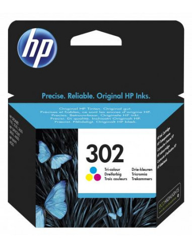 HP 302 Tri-color ink 165 pages