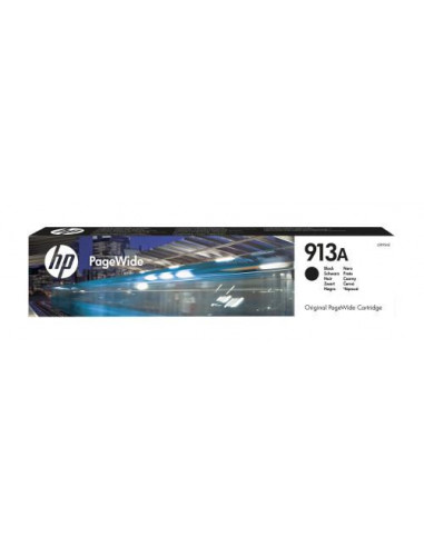 Tinteiro HP 913A, Preto, PageWide,...