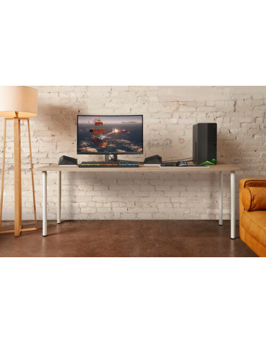 HP X24c - Monitor Gaming Curvo 24" Novo