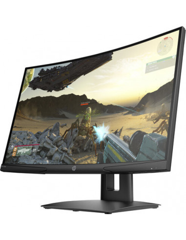 HP X24c - Monitor Gaming Curvo 24" Novo