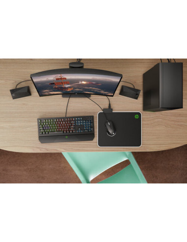 HP X24c - Monitor Gaming Curvo 24" Novo