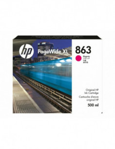 HP 863 - magenta - original...