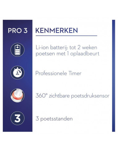 Cepillo Dental Braun Oral-B Pro3 3000... Cepillo Dental Braun Oral-B Pro3 3000...