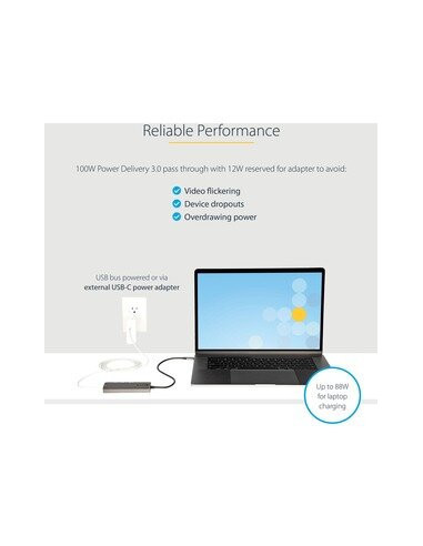 Docking Station StarTech USB-C, HDMI...