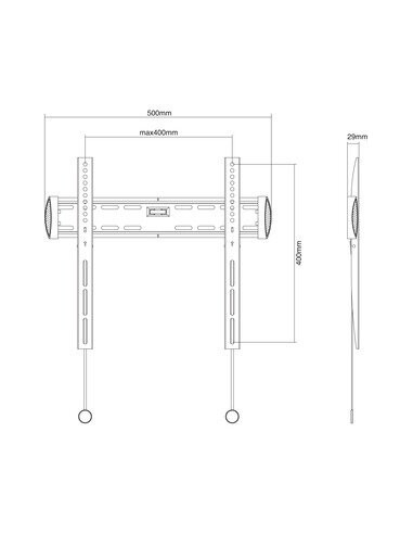 Neomounts Wall Mount 32-52in Fixed...