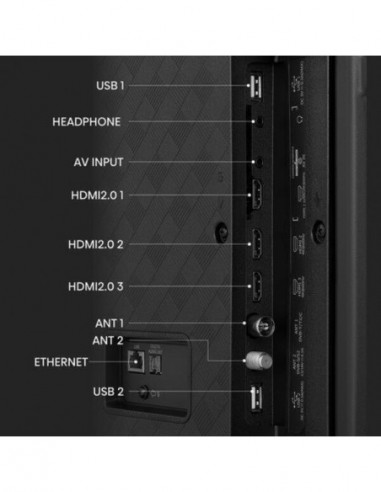 Televisor Hisense 50A6K 50" 4K Ultra...