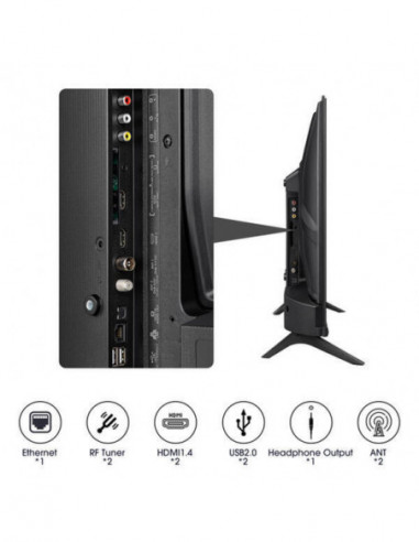 Televisor Hisense 40A4K 40" Full HD...