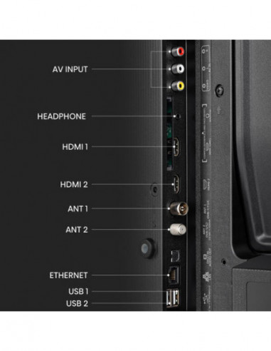 Televisor Hisense 40A4K 40" Full HD...