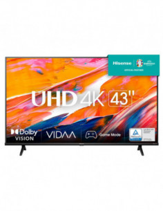 Televisor Hisense 43" 4K...