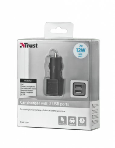 Carregador Trust 19171: Automático,...