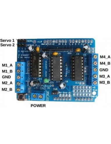Acessório INSYS Motor Control Shield...