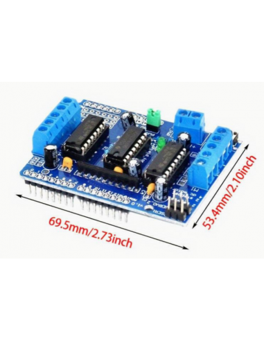 Shield INSYS L293D: Controlo de...