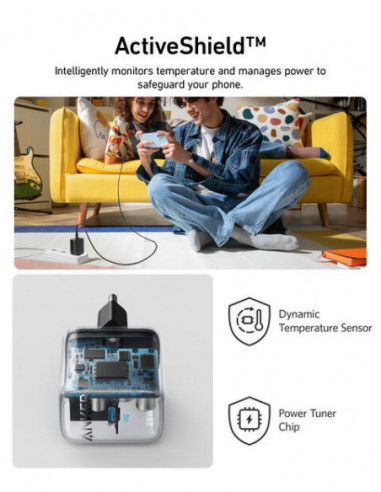 Carregador Anker A2642G11: 25W, USB...