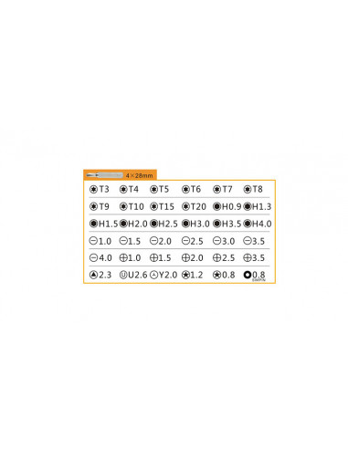 Kit de Ferramentas Jakemy JM#8151, 38...