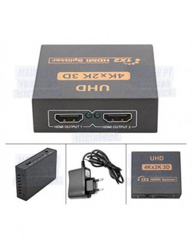 Repartidor Splitter HDMI OEM...