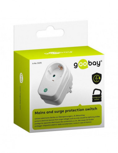 Tomada Goobay 3500W com Proteção de...