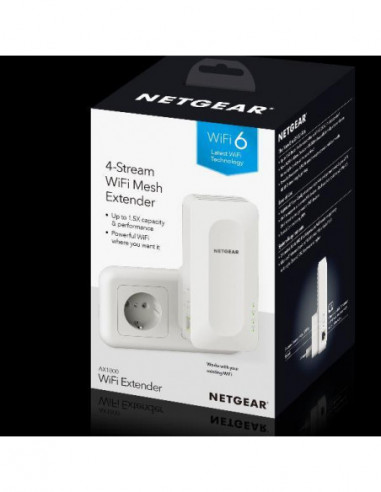 Repetidor Netgear Eax15 4-Stream Wi-Fi 6