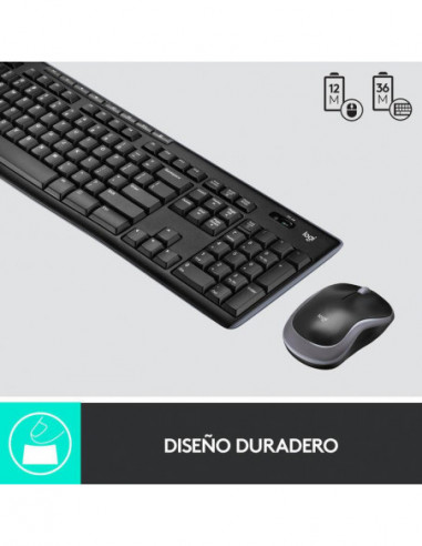Kit Teclado e Rato Logitech MK270 Sem...