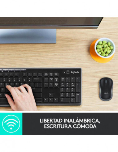 Kit Teclado e Rato Logitech MK270 Sem...
